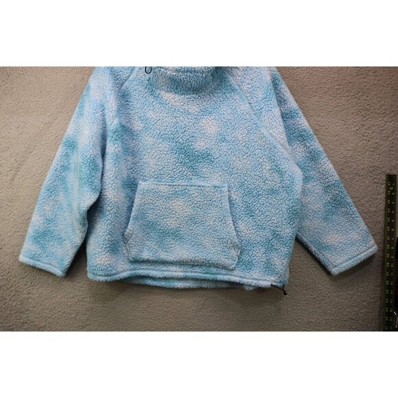 Pink by Victoria's Secret Plush Fleece Pullover Hoodie-XL-Oversized - Picture 3 of 13